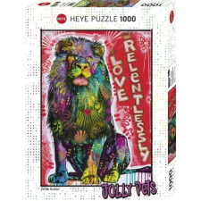 Heye 1000 db-os puzzle - Jolly Pets - Relentlessly love (29965) puzzle, kirakós
