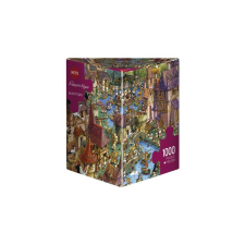Heye 1000 db-os Triangular puzzle - Bunnytown, Ruyer (29496) puzzle, kirakós