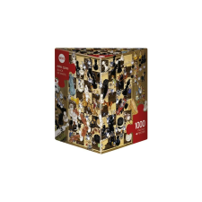 Heye 1000 db-os Triangular puzzle - Fekete vagy fehér, Degano (8793) puzzle, kirakós