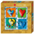 Heye 100 db-os Quadrat puzzle - Hearts of Gold - 4 Times (29763)