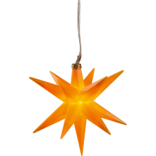 HGD LED-es csillag 12 cm átmérő sárga beltérre karácsonyfa izzósor
