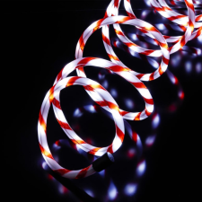 Hi Candy Cane fényfüzér 120 LED-del 6 m karácsonyfa izzósor