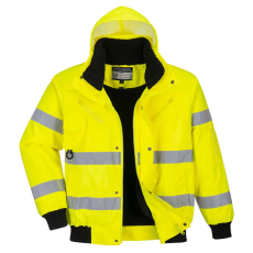  Hi-Vis 3 az 1-ben bomber dzseki PW_C467YERXXL Sárga - XXL méret