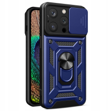 Hibrid Páncézták Fedő Háztok Iphone 15Pro Kékhez tok és táska