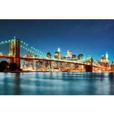  Híd a Hudson felett tapéta, 400 x 250 cm tapéta, díszléc és más dekoráció