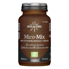 Hifas da Terra Mico-Mix (Reishi, Maitake, Shiitake), BIO, 70 kapszula Étrend-kiegészítő vitamin és táplálékkiegészítő