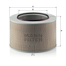 HIFLOFILTRO Mann-Filter C421404 Levegőszűrő autóalkatrész