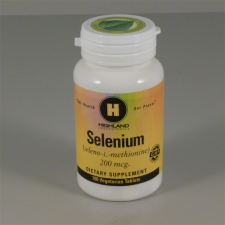  Highland selenium tabletta 100 db gyógyhatású készítmény