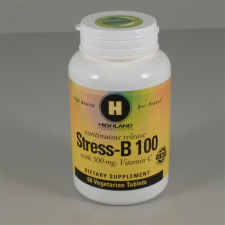  Highland stress-b 100 tabletta 60 db gyógyhatású készítmény