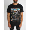  Highscore Tee - fekete mintás póló - Méret: L