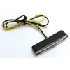 HIGHSIDER beépíthető LED irányjelző STRIPE, átlátszó üveg, pár, 53,5x7x15 mm HIGHSIDER Elektronika Világítások Indexek
