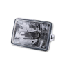 HIGHSIDER smart H4 130 x 90mm betét, átlátszó üveg, 12V 60/55W, helyzetjelző, E-jelzés (1 db) HIGHSIDER  Elektronika Világítások Fényszórók