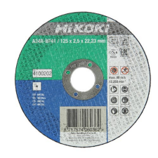 Hikoki vágótárcsa fém 150x2,5 barkácsgép tartozék