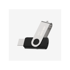 HIKSEMI Hikvision HIKSEMI Pendrive - 64GB USB2.0, ROTARY M200S, Ezüst-Fekete pendrive