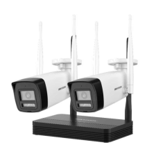 Hikvision 2MP Wifi 2db csőkamera és SD kártyás Wifi NVR szett megfigyelő kamera