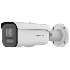Hikvision 4 MP ColorVu AcuSense WDR motoros IP csőkamera; láthatófény; hang I/O; riasztás I/O megfigyelő kamera