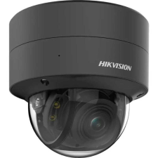 Hikvision 4 MP ColorVu AcuSense WDR motoros IP dómkamera; láthatófény; hang I/O; riasztás I/O; fekete megfigyelő kamera