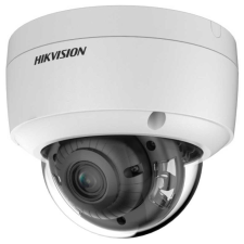 Hikvision 4 MP WDR fix ColorVu AcuSense IP dómkamera; láthatófény megfigyelő kamera