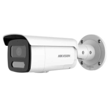 Hikvision 4 MP WDR fix ColorVu IP csőkamera; IR/láthatófény; fény- és hangriasztás; beépített mikrofon megfigyelő kamera