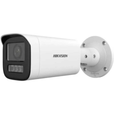 Hikvision 4 MP WDR motoros zoom EXIR IP csőkamera; IR/láthatófény; hang I/O; riasztás I/O megfigyelő kamera