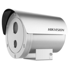 Hikvision 4 MP WDR robbanásbiztos EXIR fix IP csőkamera; hang I/O; riasztás I/O; 230 VAC/PoE megfigyelő kamera