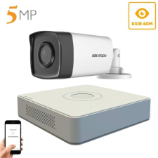 Hikvision 5 megapixeles 1 csőkamerás rendszer 40 méter látótávolsággal (1HIK-5MP-40) megfigyelő kamera