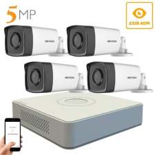 Hikvision 5 megapixeles 4 csőkamerás rendszer 40 méter látótávolsággal megfigyelő kamera