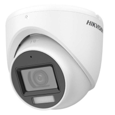 Hikvision 5 MP fix THD dómkamera; IR/láthatófény; TVI/AHD/CVI/CVBS kimenet; beépített mikrofon megfigyelő kamera