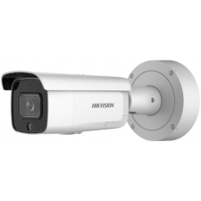 Hikvision 6 MP AcuSense WDR motoros zoom EXIR IP csőkamera; mikrofon; fény/hangriasztás;riasztás I/O; hang I/O megfigyelő kamera
