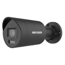 Hikvision 8 MP WDR fix ColorVu IP csőkamera; IR/láthatófény; beépített mikrofon; fekete megfigyelő kamera
