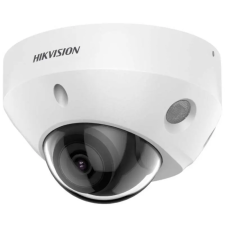 Hikvision 8 MP WDR fix EXIR AcuSense IP mini dómkamera; mikrofon megfigyelő kamera
