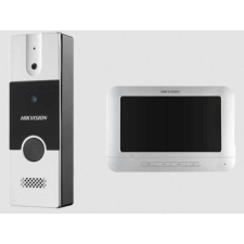 Hikvision Analóg video-kaputelefon szett kültéri egységgel; 4 vezetékes kaputelefon