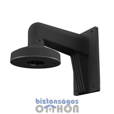 Hikvision DS-1273ZJ-130-TRL-B Fali tartó dómkamerákhoz; fekete megfigyelő kamera tartozék