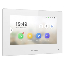 Hikvision DS-KH6320-WTE1-W IP video kaputelefon beltéri egység 7" LCD kijelzővel megfigyelő kamera
