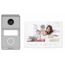  Hikvision DS-KIS101-P/Surface Analóg video-kaputelefon szett kültéri egységgel, kétvezetékes, felületre szerelhető kaputelefon