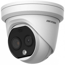 Hikvision HeatPro IP hő- (160x120) 50°x37° és láthatófény (4 MP) kamera;-20°C-150°C; villogó fény/hangriasztás megfigyelő kamera