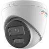 Hikvision Hikvision DS-2CD1327G2H-LIUF (2.8mm) 4 MP fix ColorVu IP dómkamera, IR/láthatófény, beépített mikrofon