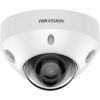 Hikvision IP, Mini dómkamera, 8MP, Fix objektív, 2.8mm, Deep Learning, IR 30m, SD, mic, Alarm/audio in