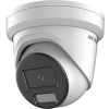 Hikvision IP, Turret kamera, 8 MP, Fix objektív, 4mm, IR, Fehér LED, Beépített mic, SD fogl.