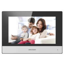 Hikvision IP video-kaputelefon beltéri egység; 7" LCD kijelző; 1024x600 felbontás kaputelefon