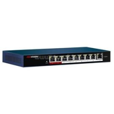 Hikvision Switch PoE - DS-3E0109P-E/M (8 port 100Mbps, 58W, 1 uplink port, L2) (DS-3E0109P-E/M) hub és switch