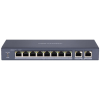 Hikvision Switch PoE - DS-3E0310P-E/M (8 port 100Mbps, 60W, 2xRJ45 1000Mbps)