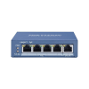 Hikvision Switch PoE - DS-3E0505P-E (4 port 1000Mbps, 60W, 1 uplink port, L2)