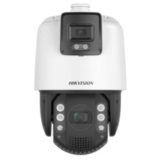 Hikvision TandemVu Smart link IP panoráma+PTZ kamera; 4 MP; 25x zoom; riasztás I/O; hang I/O megfigyelő kamera