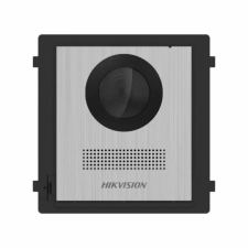 Hikvision Társasházi IP video-kaputelefon kültéri egység; gomb nélkül;moduláris;kétvezetékes;rozsdamentes acél kaputelefon