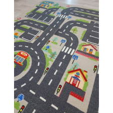 Hilal KIDS-CITY, autópályás gyerekszőnyeg gumis hátoldallal, 160x240 lakástextília