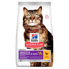 Hill's Hill's Science Plan Adult Sensitive Stomach & Skin száraz macskatáp 7 kg macskaeledel
