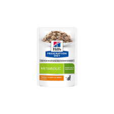 Hill's Hills PD Feline Metabolic alutasak – 12x85g macskaeledel