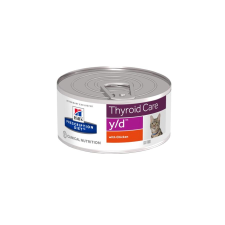 Hill's Hills PD Feline y/d Thyroid Care konzerv 156g macskaeledel