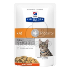 Hill's Prescription Diet Hill's Prescription Diet k/d + Mobility alutasakos macskatáp 12 x 85 g macskaeledel